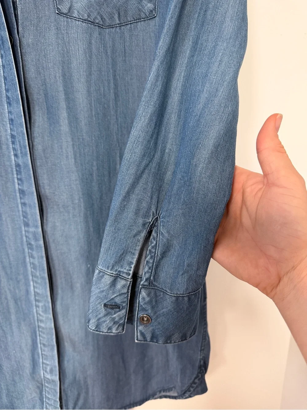Rails Chambray Denim Shirt Dress - Picture 3 of 9